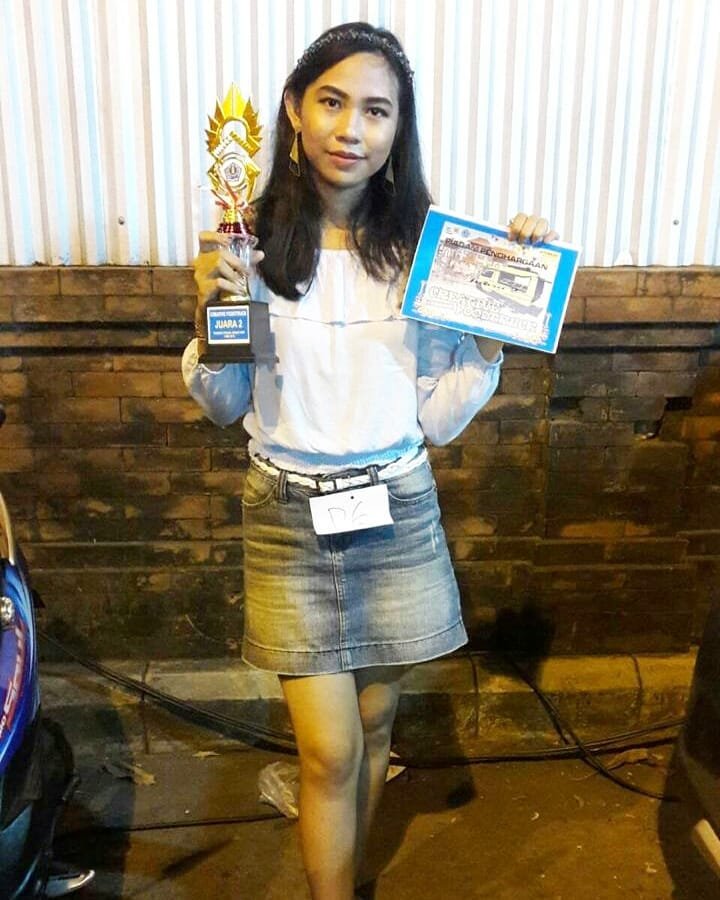 26. I Gusti Ayu Agung Indira Parameswari - Juara 2 Lomba Fashion Show Casual Bebas 
