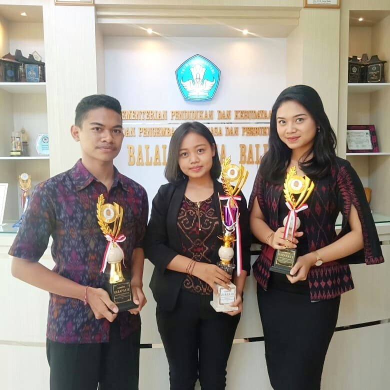 74. Putu Sucita Anjani - Juara 3 Lomba Reportase Berita Se-Bali 