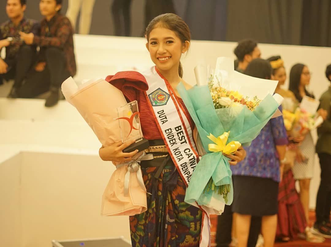 78. I Gusti Ayu Putu Indira Viveka Puspadewi - The Best Catwalk Duta Endek Kota Denpasar 2019